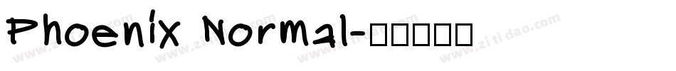Phoenix Normal字体转换